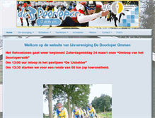 Tablet Screenshot of dedoorloper-ommen.nl